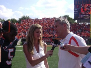 erin andrews and ron zook