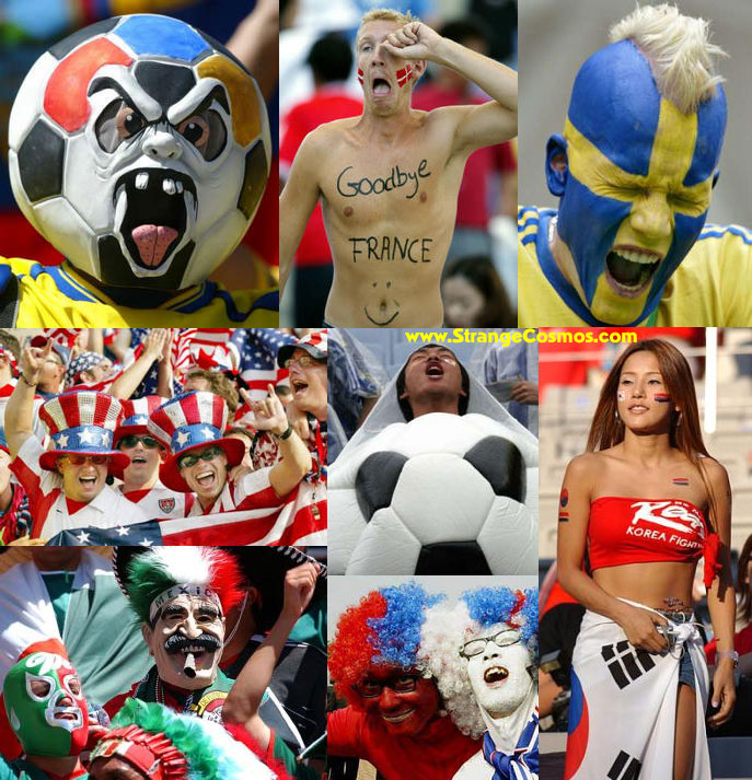 world cup body paint 2010