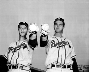 Warren Spahn and Sain