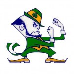 Notre Dame Fighting Irish Leprechaun Logo