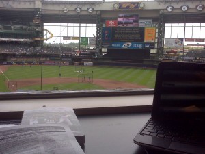 Miller Park Press Box