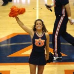 Auburn Cheerleaders college basketball