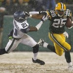 Green Bay Packers running back Ryan Grant