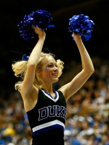 duke blue devils cheerleaders