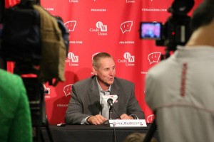 Gary Andersen Badgers Media Day