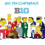 b1g simpsons michigan wolverines