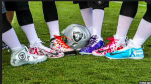 raiders my cause my cleats