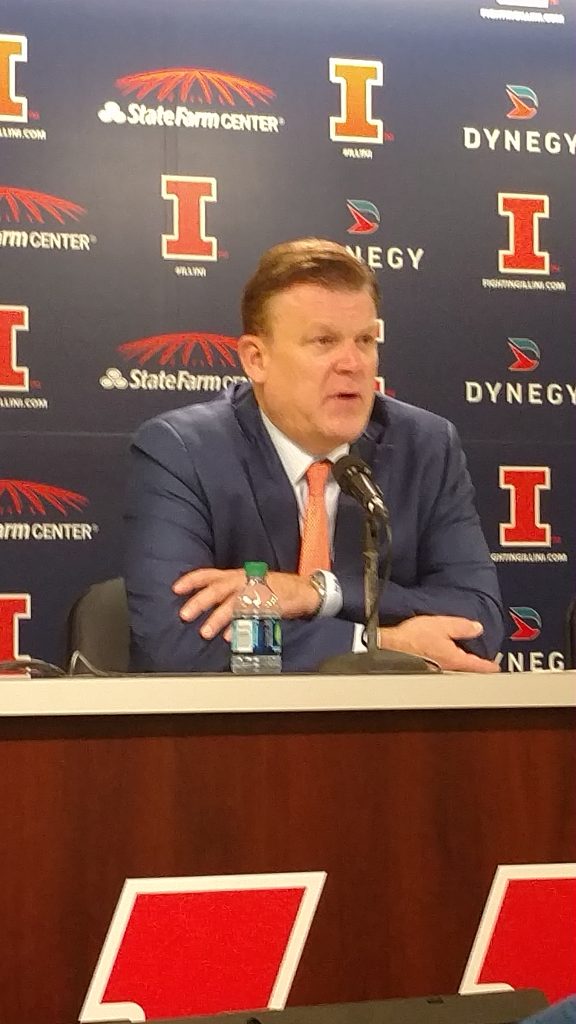 Despite Record Losing, Seat Of Illini Basketball Coach Brad Underwood Cool