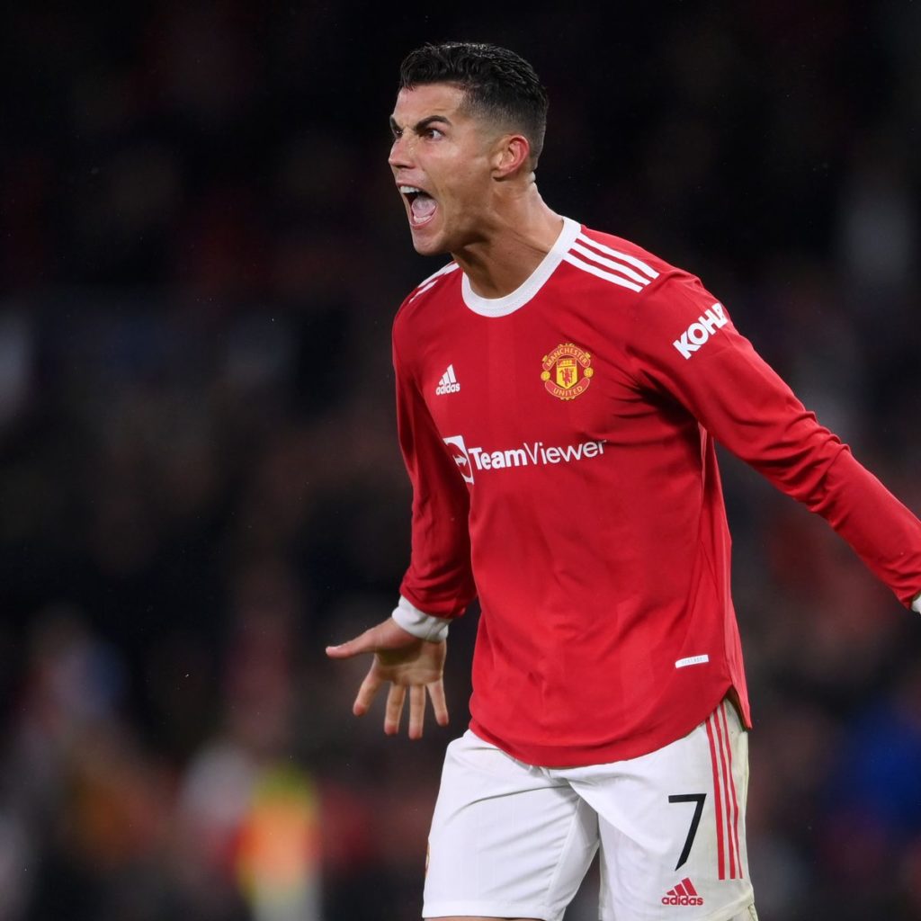 Cristiano Ronaldo Lone United Player on PFA Team of the Year