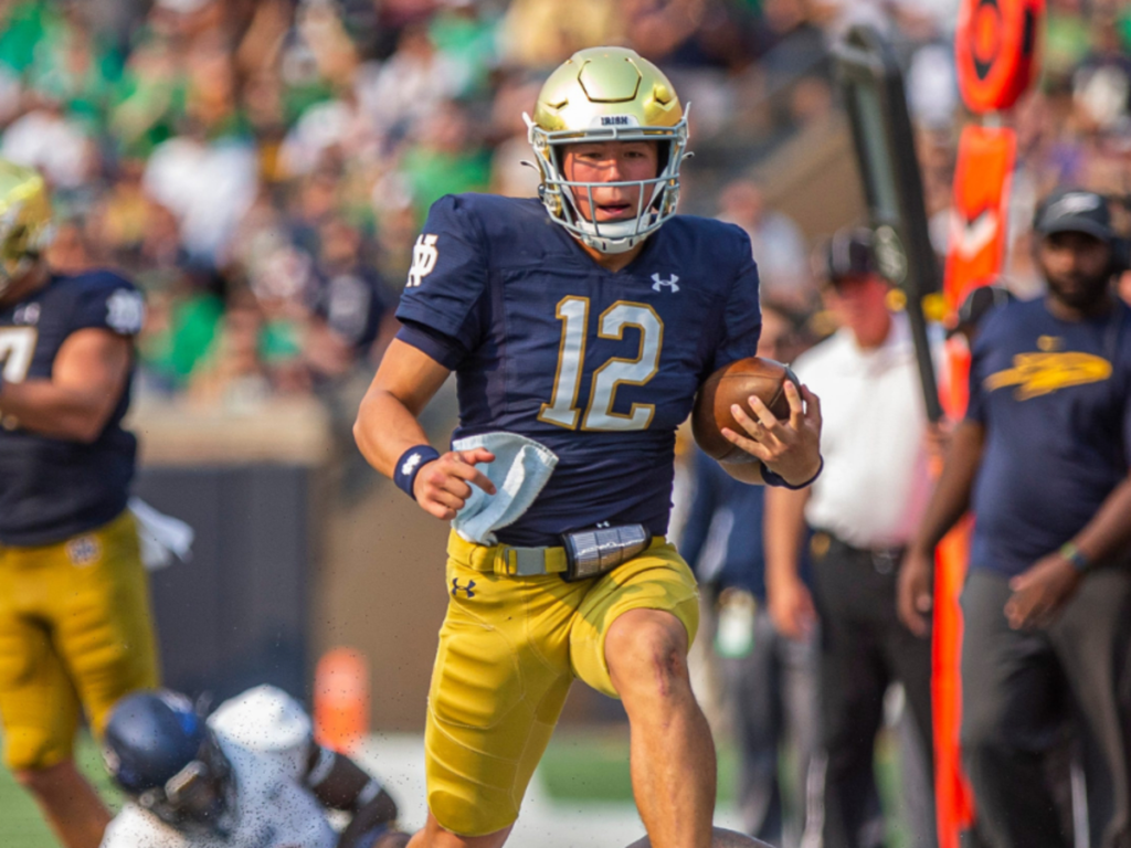 Tyler Buchner Out for Season, Notre Dame '22 Outlook Diminishes