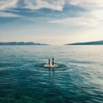 swimming nature lake water