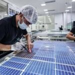 SOLAR panel production