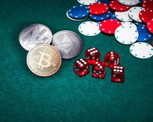 cryptocurrency gambling crypto dice chips