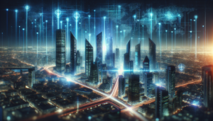 cyber-city-skyline