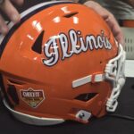 illini script helmet