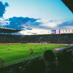 soccer-stadium dusk